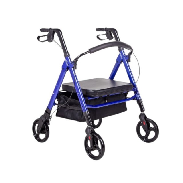 MSR502T Bariatric Rollator 4 Wheel-Photoroom